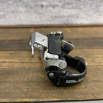 Vintage Shimano Deore LX FD-M567 Front Derailleur Bottom Pull 31.8 mm Low 90s D1 - Image 1 of 4