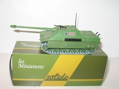 SOLIDO, Carro Armato Militare Tedesco Jagdpanther Schurzen Corazzato - Immagine 1 di 3