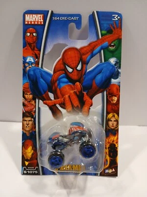 MGA Marvel Heroes escala 1:64 Spider-Man 4 ruedas diecast S 1075 Foto 1 de 2