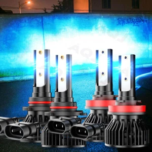 For Chevy Suburban 1500 LTZ Sport Utility 5.3L 2007-2014 LED Headlight Bulbs 4Pc - Picture 1 of 11