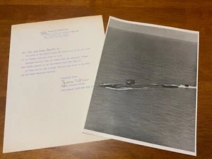 USN Submarine Fleet Ballistic Missile USS Francis Scott Key SSBN 657 Photo Lette - Picture 1 of 4