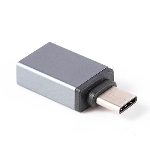 Mini USB 3.1 Type C Male to USB 3.0 Female Adapter Converter Sync Data Hub Grey - Picture 1 of 5