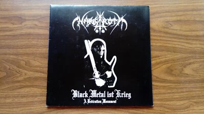 Пластинка долгоиграющая Nargaroth Black Metal Ist Krieg РЕДКАЯ 2004 Goatmoon Bilskirnir Marduk - Изображение 1 из 3