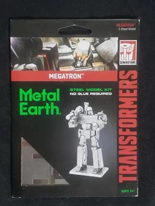 Faszination Metall Erde Megatron Transformatoren Laser geschnittenes 3D-Modell NEU SCHNELLER VERSAND - Bild 1 von 2