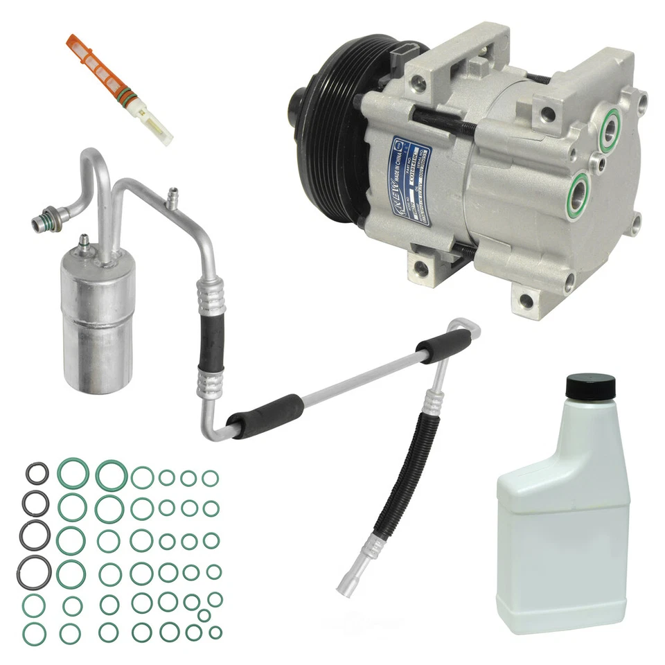 A/C Compressor Kit-GL, VIN: 4, GAS, OHV UAC fits 94-95 Ford Taurus 3.8L-V6 Foto 1 de 1