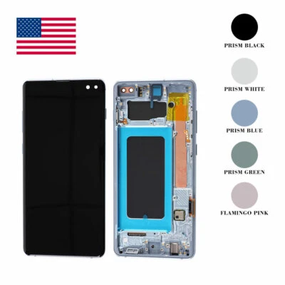 For Samsung Galaxy S7 Edge S8 S9 S10 S20 S21 S22 Plus Ultra LCD Touch Screen Lot - Image 1 of 4