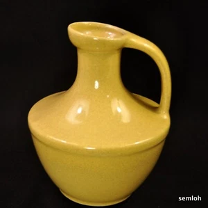 Jarra Jarra Grande Pfaltzgraff Amarillo Picante Pequeñas Marrones Manejo EE. UU. 8" Alto - Imagen 1 de 12