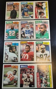 1987 Topps NFL Football Cards *Complete Your Set* "You Pick Your Card"