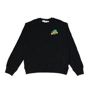 Off-White Brush Arrow Crewneck Sweatshirt Black - Picture 1 of 2