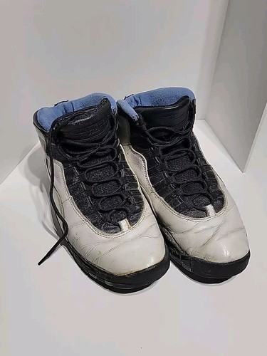 Jordan's vintage usate bianche nere blu usate bene