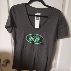 New York Jets Short Sleeve Women's Shirt Size L NY JETS - Bild 1 von 2