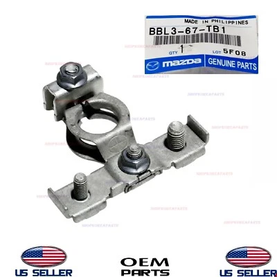 Genuine OEM Positive Battery Terminal Connector 2007-2012 Mazda CX-7 BBL3-67-TB1 - Image 1 of 2