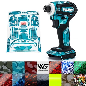WRAPGRADE Wrap Stickers Compatible with Makita TD172/DTD172 Impact Driver - Picture 1 of 79