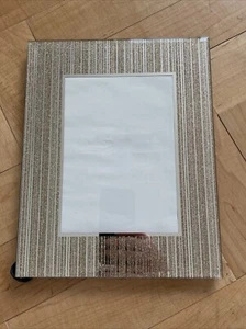 Glass Gold Glitter Photo Picture Frame 7” X 5” - Picture 1 of 3