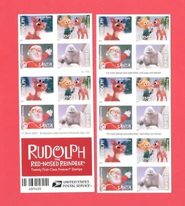 Sc # 4946-4949 ~ Booklet of 20 ~ Forever Issue, Rudolph The Red - Nosed Reindeer - Picture 1 of 1