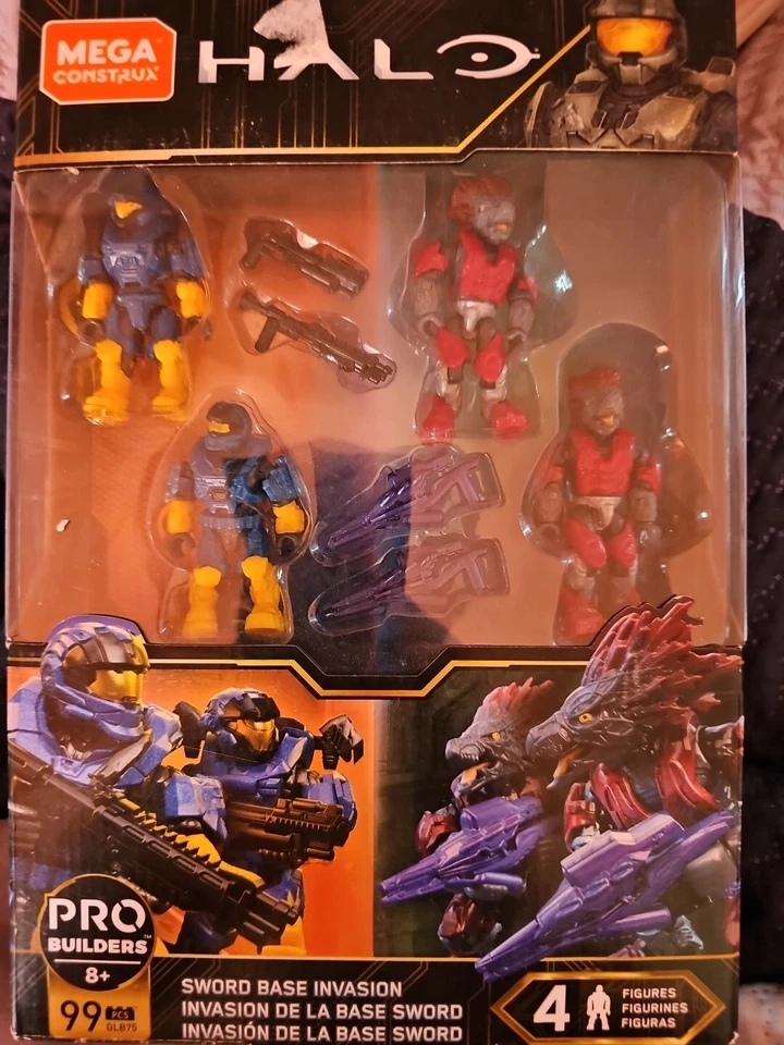 Mega Construx Halo Pro Builders Sword Base Invasion Building Set 99PCS NIB - Image 1 of 1