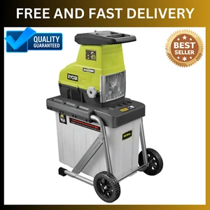 Ryobi™ 2400W Heavy Duty Crushing Electric Shredder Garden Mulcher Wood Chipper - Picture 1 of 9