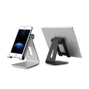 Tablet Handy Ständer aus Alu 4,7" bis 12,9" höhenverstellbar - Bild 1 von 18