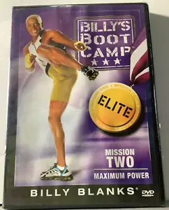 Billy's Boot Camp Elite Mission Two Maximum Power 2006 Gaiam DVD NEW 43 minutes - Foto 1 di 2