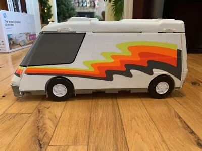 Vintage 1991 Micro Machines Galoob Super City Van Fold-Out Playset Near Complete - Image 1 of 4