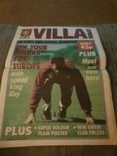 Villa Express Newspaper Aston Villa