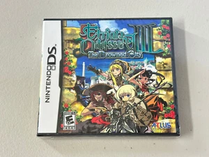 NEW! Etrian Odyssey III: The Drowned City (Nintendo DS) Authentic Factory Sealed - Picture 1 of 13