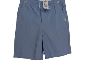 Vineyard Vines Kids Mist Blue 9" Breaker Stretch Twill Cotton Denim Shorts XL 18 - Picture 1 of 6