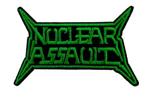 Nuclear Assault Patch,  Nuclear Assault Embroidered Iron On Patch, Metal Band - Picture 1 of 1