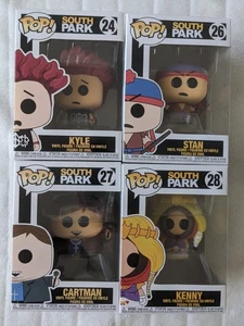Funko Pop! Kyle #24 | Stan #26 | Cartman #27 | Kenny #28 South Park - Bild 1 von 10