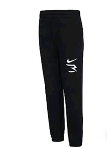 Nike 3Brand Toddler Boys Cinched Fleece Jogger Pants; Size 2T; Black; NWT - Picture 1 of 7