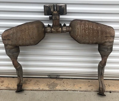 05-06 Porsche 987 Boxster 2.7L Juego de puntas de silenciador de escape trasero izquierdo y derecho OEM Foto 1 de 4