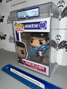 OSCAR DE LA HOYA GOLDEN BOY BOXEO FIRMADO AUTOGRAFIADO FUNKO POP-PSA ENCAPSULADO - Imagen 1 de 7