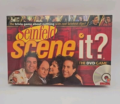 80's Scene It The DVD Game NEW SEALED Mattel Seinfeld ScreenLife 2009 Pop Trivia - Image 1 of 4