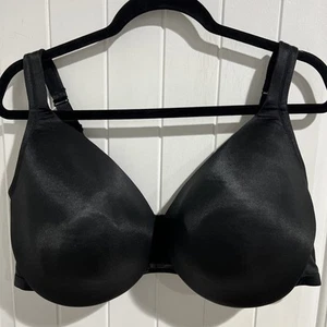 Lane Bryant Cacique Bra Coverage Lightly Lined Underwire Black Plus size 44DDD - Picture 1 of 13
