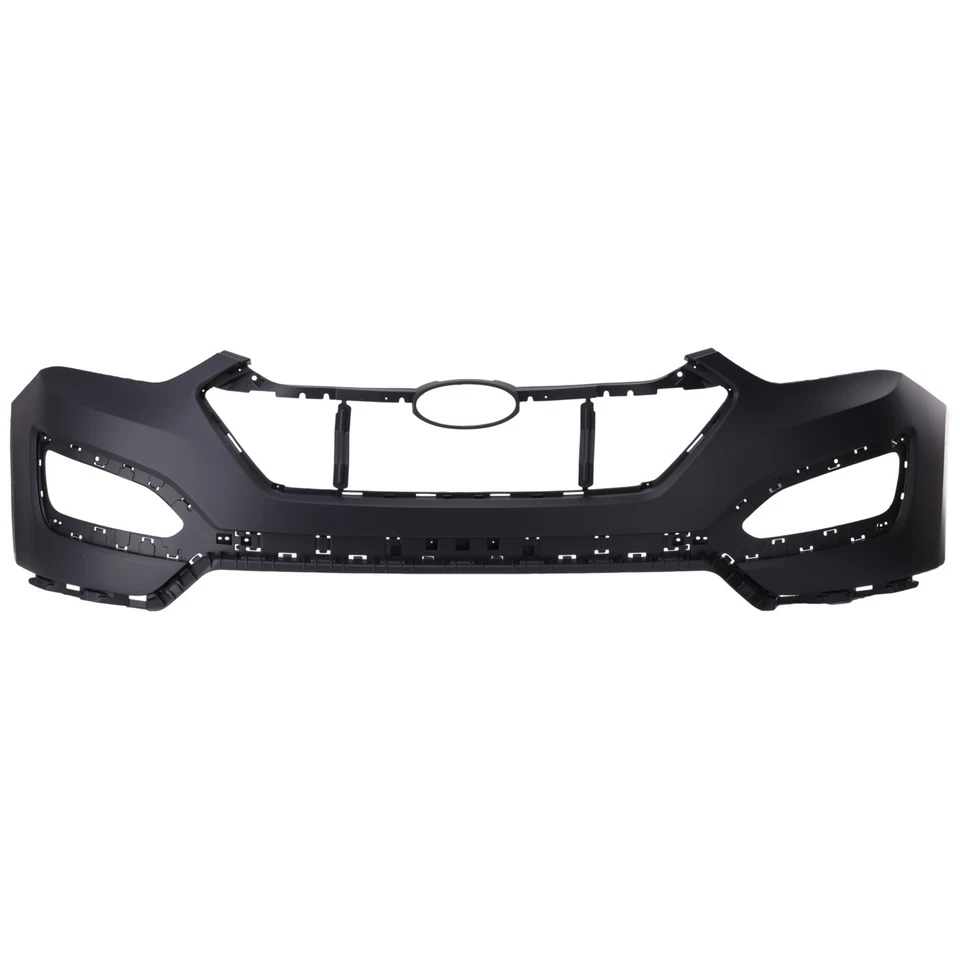 Front Bumper Cover For 2013-2016 Hyundai Santa Fe w/ fog lamp holes Primed - Image 1 of 1