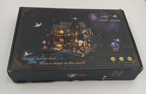DIY Magic Luna Magic House Model Building Kit - 14+ Miniature Set Book Nook- NEW - Picture 1 of 9