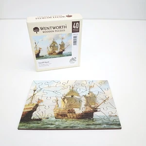 Wentworth Wooden Jigsaw Puzzle 40 Pieces The Mary Rose Trust Geoff Hunt - Picture 1 of 9