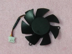 Cooler Fan For MSI R6570 R6670 N610GT FY04510H12SFA 45mm 3 Pin Graphics Card - Picture 1 of 3
