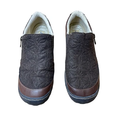 JBU Jambu by Jambu Memory Foam Brown Quilted Zip Ankle Boots Womens Size 7.5M - Image 1 of 4