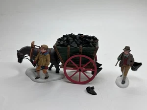 Dept. 56 Heritage Village - Delivering Coal fofr the Heath - Set/2 - 58326 - Picture 1 of 4