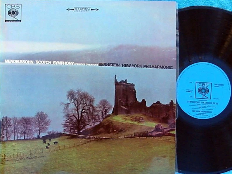 Bernstein Scotch Symphony ORIG OZ LP MendelssohnNM ’67 CBS 360 sound - Image 1 of 1