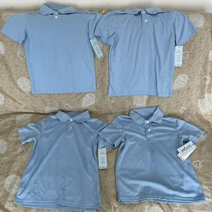 Cat & Jack Kids’ Performance Short Sleeve Uniform Polo Shirts Size Medium - Picture 1 of 3