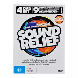 Sound Relief (DVD, 2009) Concert Taylor Swift Coldplay BOX SET 4 DISC Australia - Picture 1 of 7