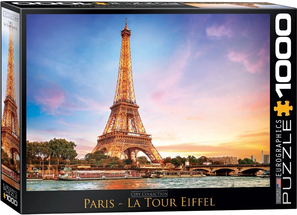 EUROGRAPHICS PUZZLE PARIS EIFELTURM 1000 TEILE