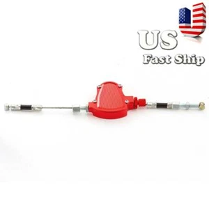 Para Honda CRF150F/CRF230F 2003-2016 CNC Acrobacias Embrague Tirar Cable Percha Palanca Rojo - Imagen 1 de 9