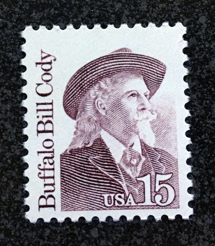 1988USA #2177b 15c Buffalo Bill Cody - Prephosphored   Mint NH - Image 1 of 1