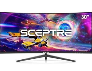 Sceptre 30-inch Curved Gaming Monitor 21:9 2560x1080 Ultra Wide/ Slim HDMI 200Hz