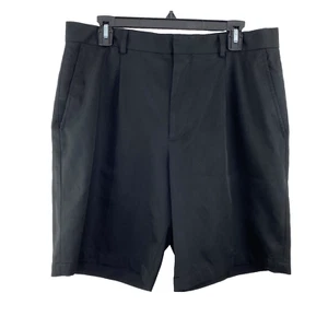 Walter Hagen Men's Size W34 Black Pleated Golf Shorts - Picture 1 of 10