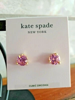 kate spade - rise and shine - small stud earrings - light rose - NWT - $38 - D9 - Image 1 of 4