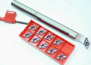 10x  DCGT 11T302- AL K10 +  Bohrstange 93°  S16Q SDUCL -11  für ALU  - Picture 1 of 1